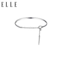 ELLE Versailles bracelet female 2019 new opening bracelet simple fashion versatile niche cold wind bracelet