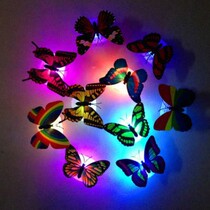 led color-changing night light colorful night light creative luminous butterfly night light street stall source