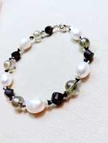 Design services Natural pearl brand Crystal ring bracelet custom diy live studio size