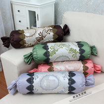 Special price Edinburgh round candy pillow cervical pillow sofa pillow waist pillow health pillow with core removable and washable