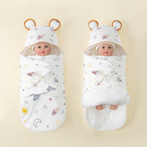 Newborn huddled baby bag spring autumn and winter cotton anti-shock swaddling towel delivery room newborn supplies out of parcel