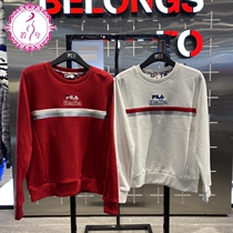 Fila fashion brand womens spring new 2020 womens thickened knitted round neck pullover T11W012204F