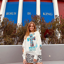 KANYE KANYE Sunday WEST limited cross clothes FOG autumn winter autumn male High Street Tide brand 2020 New