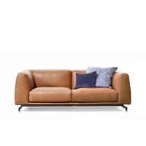Italian imported Ditre Italia modern minimalist leather natural leather sofa
