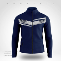 ORKY Wokai autumn winter football training suit jacket mens long sleeve team custom Jersey sports jacket jacket