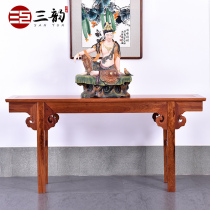 Sanyun solid wood furniture porch table table for table Burmese flower pear case Chinese antique flat head case