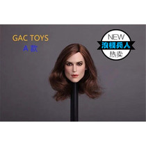 Spot model GACTOYS GC007 1 6 soldiers European and American sexy beauty head carving Keira Knightley A section