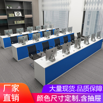  Simple and stylish Real estate agent Telephone customer service reception desk Computer desk Staff desk Travel agency business desk
