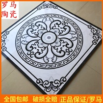 European-style parquet tile living room entrance tile 800x800 imitation waterjet puzzle floor tiles mosaic tiles