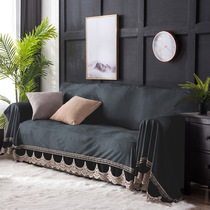 Winter plush sofa cushion towels fabric full cover minimalist modern sofa cover lid cloth full bag universal sofa cover cloth
