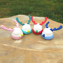 Elk horn children thermos cup original lid leak proof cup lid straw lid cartoon water cup lid universal accessories