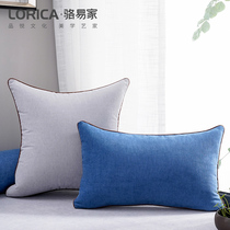 Loci Home leaning back sofa Living room rectangular home Pillow Back Cushion Cover Waist Pillow Large backrest Pillow Cover Customised
