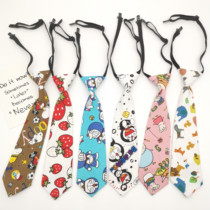 (Star Shu Beno) adjustable cartoon tie girl ins with Japanese cute lazy student decoration