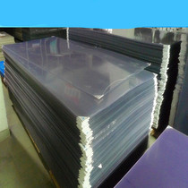 pvc hard sheet glass high permeability plastic glue plate thickness p V c plastic sheet imitation glass plastic sheet transparent windshield