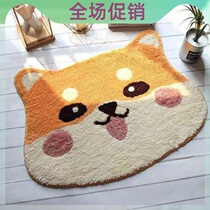 Home Carpets Direct Marketing Nordic Cartoon Children Bedrooms Cute Profiled Bathroom Absorbent Footbed Bedside Non-slip Rugs