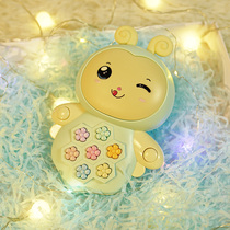 Qiao Baby childrens early education machine Baby nursery rhyme player for boys and girls Baby toys learning story machine 0-3 years old