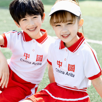 Kindergarten Garden Clothing Summer Clothing Short Sleeves Summer Elementary School Uniforms Suit Children Class Clothing Inglén Wind Graduation Photos Clothing