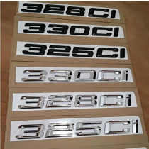 Special BMW 325ci 330ci word mark rear tail mark ci modification Mark 530ci car Mark 3 Series 5 series