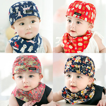 Baby hat spring and autumn thin 0-3 month baby newborn baby Pirate hat Cotton headscarf summer 6 spring and summer