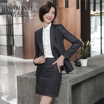 Norman Ji High-end Womens Dress 100 Hitch Professional Dress New Commuter Interview Suit Suit Brief Workwear Spring Autumn Tide