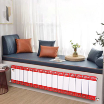  Copper and aluminum composite radiator household ultra-thin radiator centralized heating steel two-column bay window plumbing wall-mounted