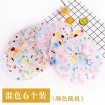 Shu shower cap bath width womens bath hair bag adult girl heart long hair shower Korean version wash hair bag adult