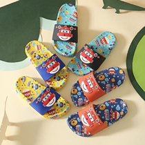 Childrens indoor soft bottom boy shoes boy sandals summer slip cute Bath girl baby