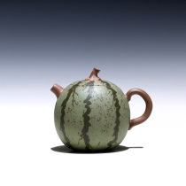 Gavin Yixing pure handmade purple clay pot bubble teapot bionic device section mud watermelon pot 220cc