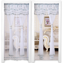 Custom-made door curtain lace delivery Rod Can door cord Feng Shui bedroom partition long art Anti-Mosquito and Fly door curtain double curtain