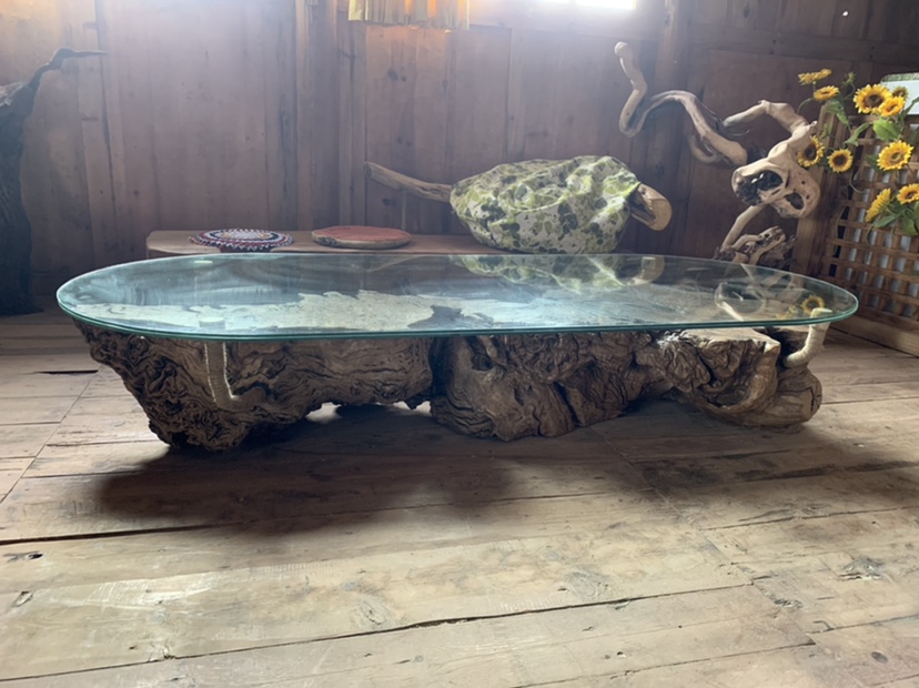 Yunnan Old Wood Furniture Tea Table Tea Table Welcome Wood With Tea Set
