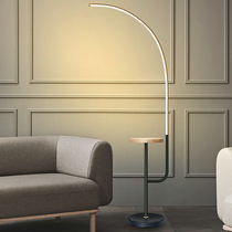 Floor lamp living room simple modern Nordic led bedside lamp creative personality bedroom study ins Wind fishing lamp