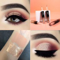 European and American eye makeup meat color base cream eye shadow grapefruit color champagne color eyes and lips dual use mermaid Ji ins sense
