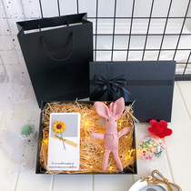 Christmas simple gift box Clothes packaging box Big black shoe box Birthday gift box Rectangular empty box custom