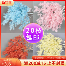 Fat pine grass wedding simulation floral vanilla flower art home decoration rime mall window beauty Chen flower lightning delivery