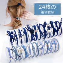 Net red ins head rope female Korean hipster simple personality female line hair rubber band Hairband ponytail hair rope