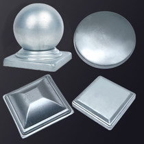 Square tube ball cover ball cap iron guardrail accessories stair stigma round ball cover waterproof round cover plug cover