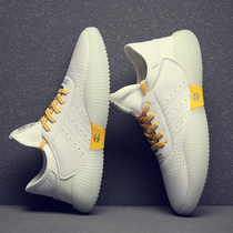 Tide brand small white shoes men 2019 new breathable hollow mens shoes Korean version of Joker casual shoes youth board shoes