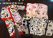 Export Day Department Soft cute autumn and winter male and female children Coral Suede cartoon Climbing Clothes one-piece clothes Climbing Clothes 70 80