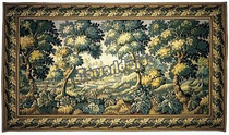 American tapestry tapestry home art Forest decorative painting elegant exquisite embroidery high-grade living room