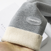 Girl Beats Bottom Pants Plus Suede Thickened Autumn Winter New Outwear Foreign Air Children Pure Cotton Pants Female Baby Body Thin Suede