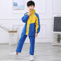 New fashion color picture Childrens whole body thick waterproof suit raincoat rain pants male and female children