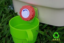 Food grade plastic cup childrens toys playing with sediment water to pick up the liquid