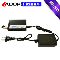ADOPFITION New 1 optical 1 Electrical fiber transceiver 100 megabit SFP slot single multimode AVB LED audio and video photoelectric converter
