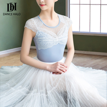 dancehalo dance suit female art test gymnastics suit adult ballet practice suit adult teacher body suit summer