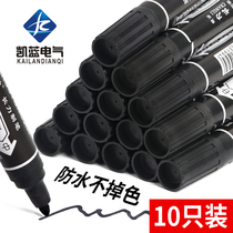 Marker pen black oil pen wholesale Hook pen ink color Mark red waterproof express big pen