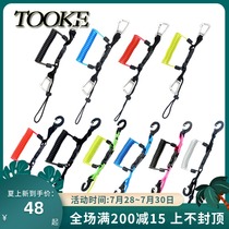 TOOKE camera diving shell Waterproof shell Safety quick release connection buckle spring rope Missed rope Steel wire PU