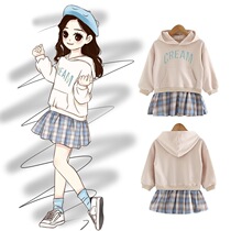 Girls dress 2020 new little girl princess foreign children clothes big children autumn dress Princess children dress