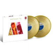 Various Artist Motown #1s Black Gel Record 2LP Gold Glue Color Glue