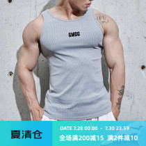 GYMDOG tide brand running quick-drying stretch tight sports vest mens summer sleeveless waistcoat fitness training clothes