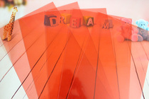 Acrylic long 58CM wide 30CM thickness 0 75mm